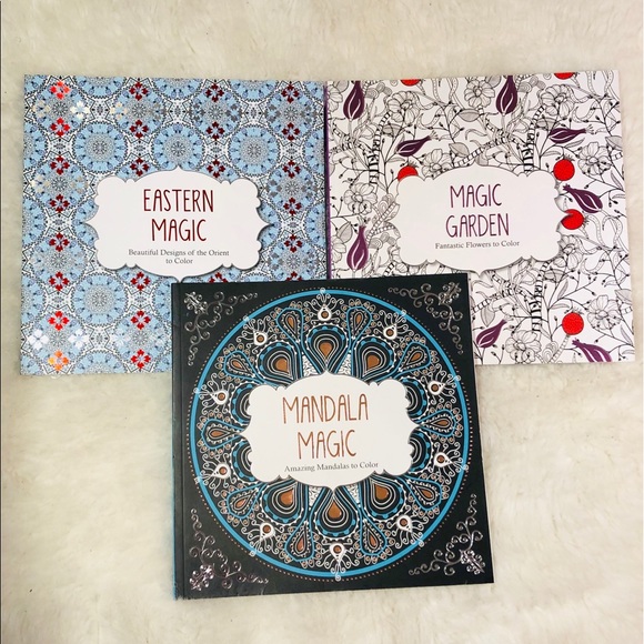 SET of 3 Coloring Books by Barron’s - Picture 1 of 10